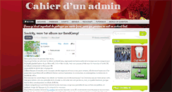 Desktop Screenshot of cahierdunadmin.fr